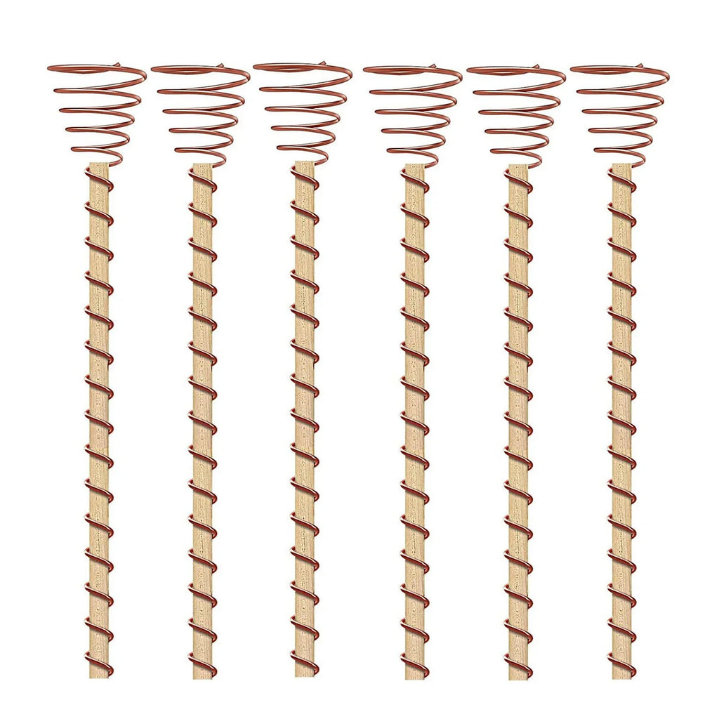 VerdoraFlux Electroculture Plant Antennas | Copper Growth Rods for Garden & Potted Plants | Promoting Plant Growth Without Fertilizer
