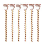 VerdoraFlux Electroculture Plant Antennas | Copper Growth Rods for Garden & Potted Plants | Promoting Plant Growth Without Fertilizer