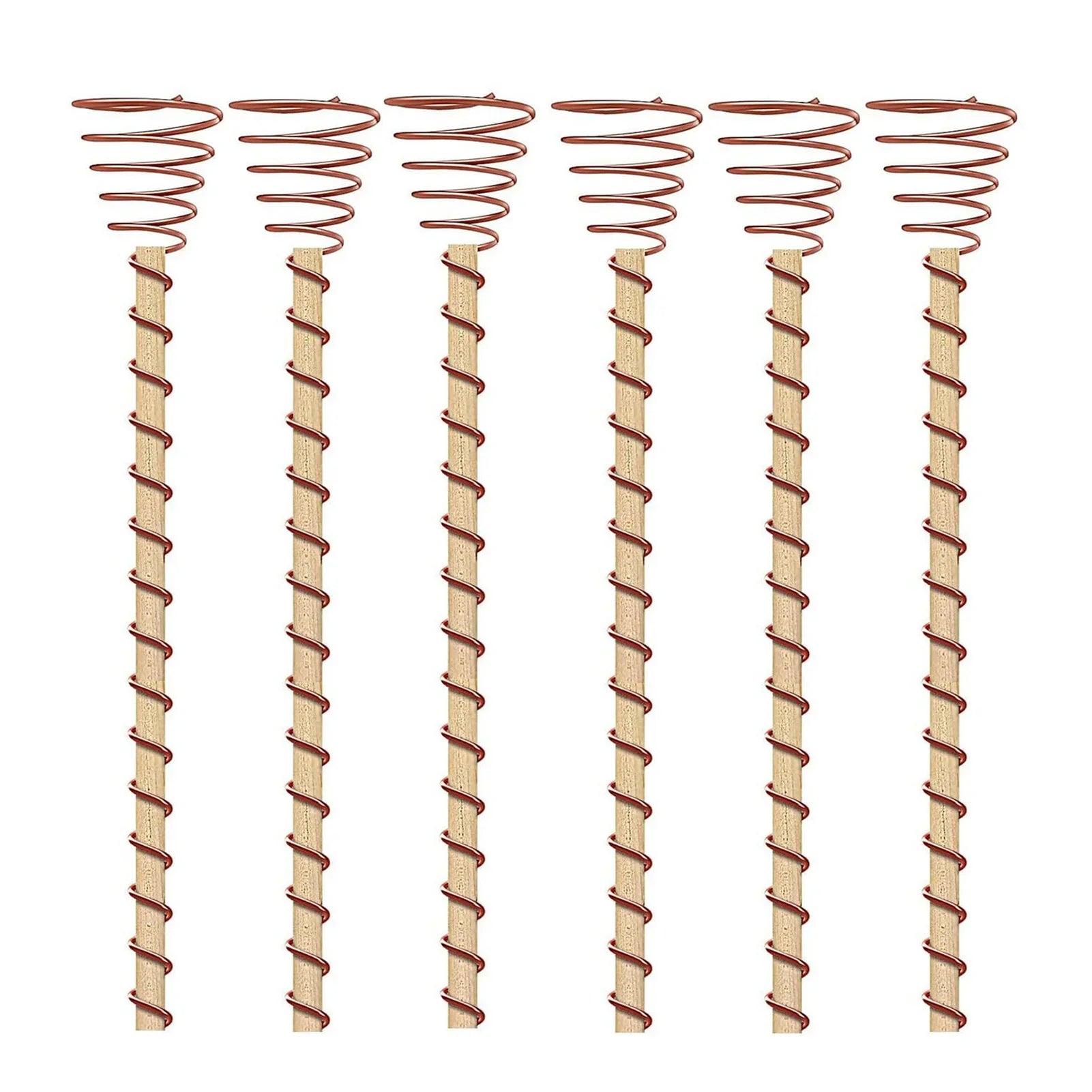 VerdoraFlux Electroculture Plant Antennas | Copper Growth Rods for Garden & Potted Plants | Promoting Plant Growth Without Fertilizer