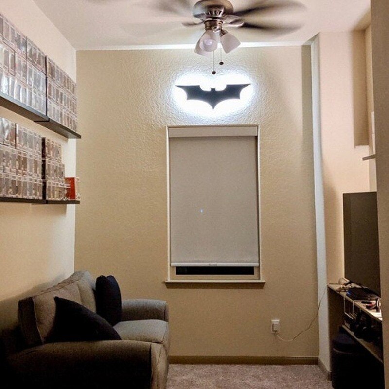 AuroraNova LED Wall Light With Remote Color Change