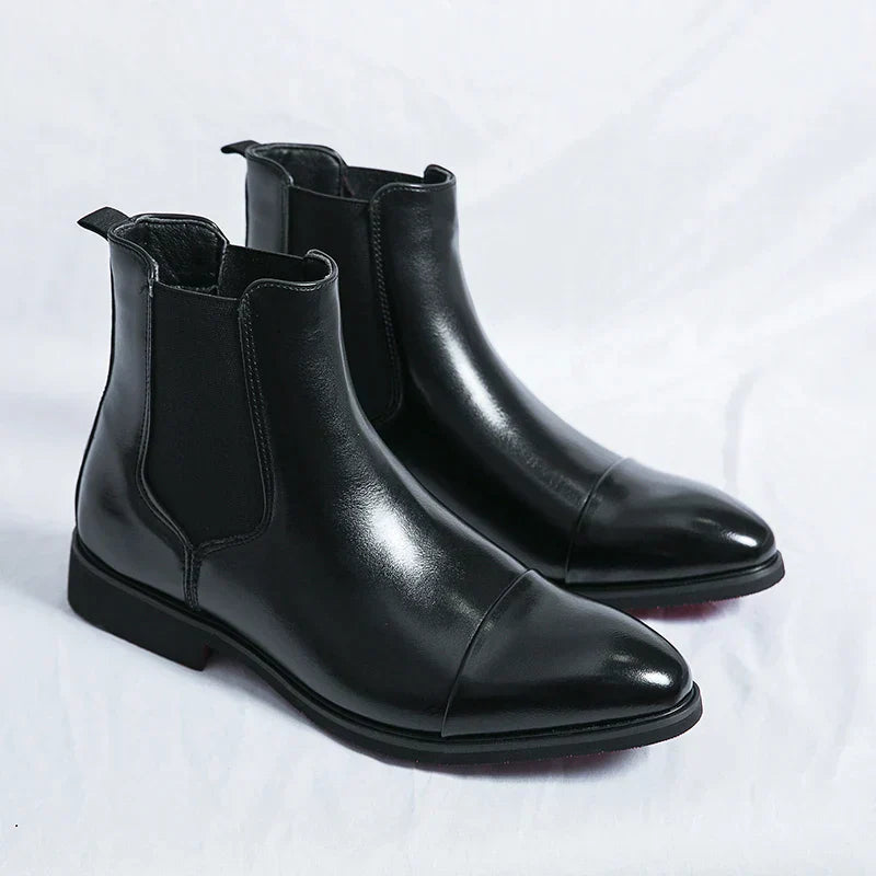 Botas Chelsea de cuero Valeron And Co para comodidad y estilo diario