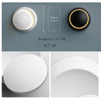 Lumio roterbar LED vegglampe for stue og soverom