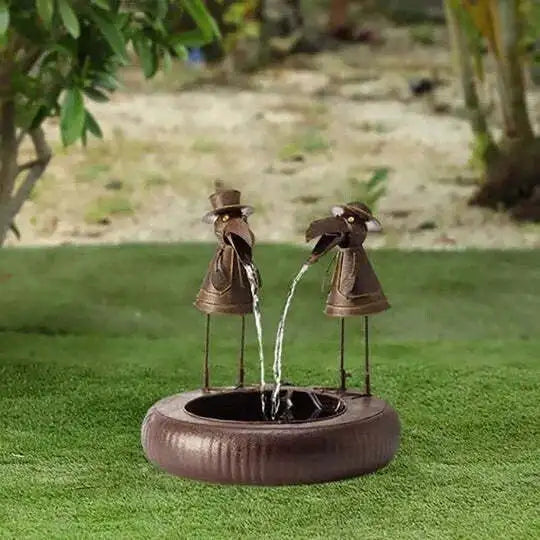 Tier figures | Enchanting waterfall fountain for outdoors