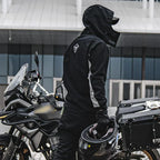 Leichte, atmungsaktive, wasserdichte Regenbekleidung für Motorradfahrer