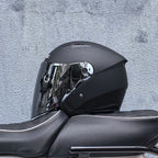Lightweight 3/4 Motorcycle Helmet with Dual Visor