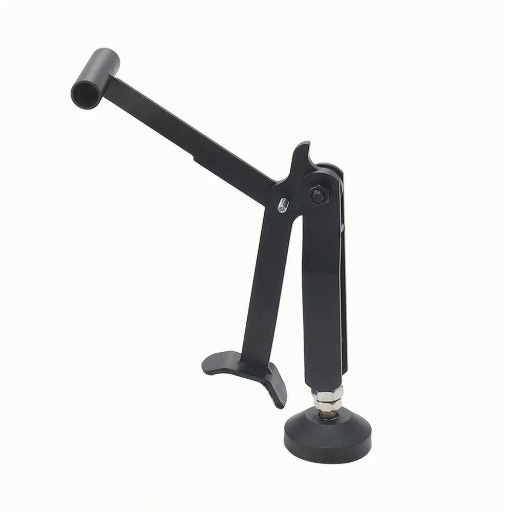 Universal Motorcycle Wheel Stand With Adjustable Height And Self-Locking
