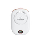 VENTIWISE Mini Fan | 3-Speed Turbo | LED Display & Battery 2000 mAh | Compact & Rechargeable