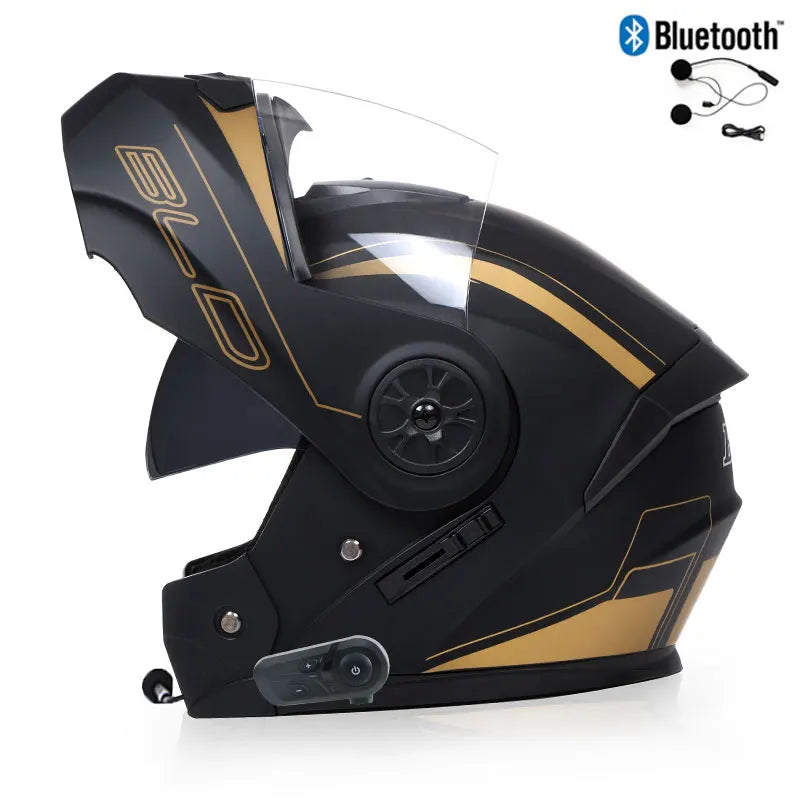 Modulární motocyklová přilba s Bluetooth integrací