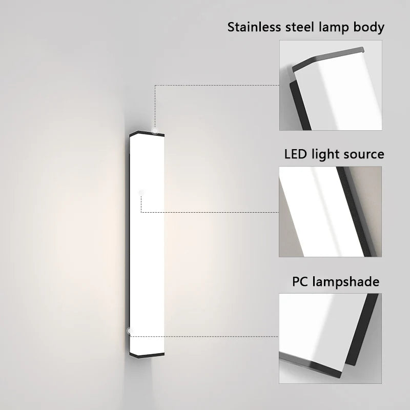 Kensley Lampada da Parete LED da Esterno
