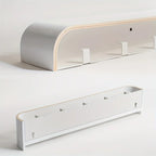 NordicHide Rack Wall wardrobe with shelf & hidden hooks