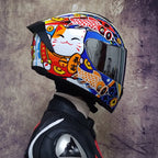 Kask zimowy LVS-701 z pełną osłoną twarzy i podwójnym systemem wizjera