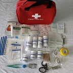First Aid 184 Piece Kit For Outdoor Adventurers Travel Ready