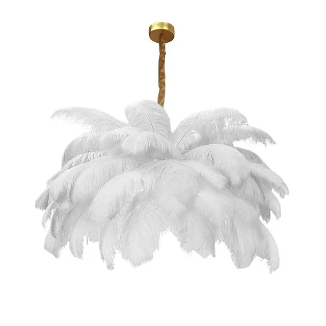 AstraFeather Pendant Chandelier Handcrafted Modern Light