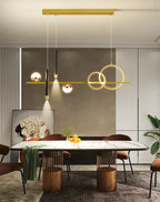 Lámparas colgantes LED minimalistas NovaLume con control remoto