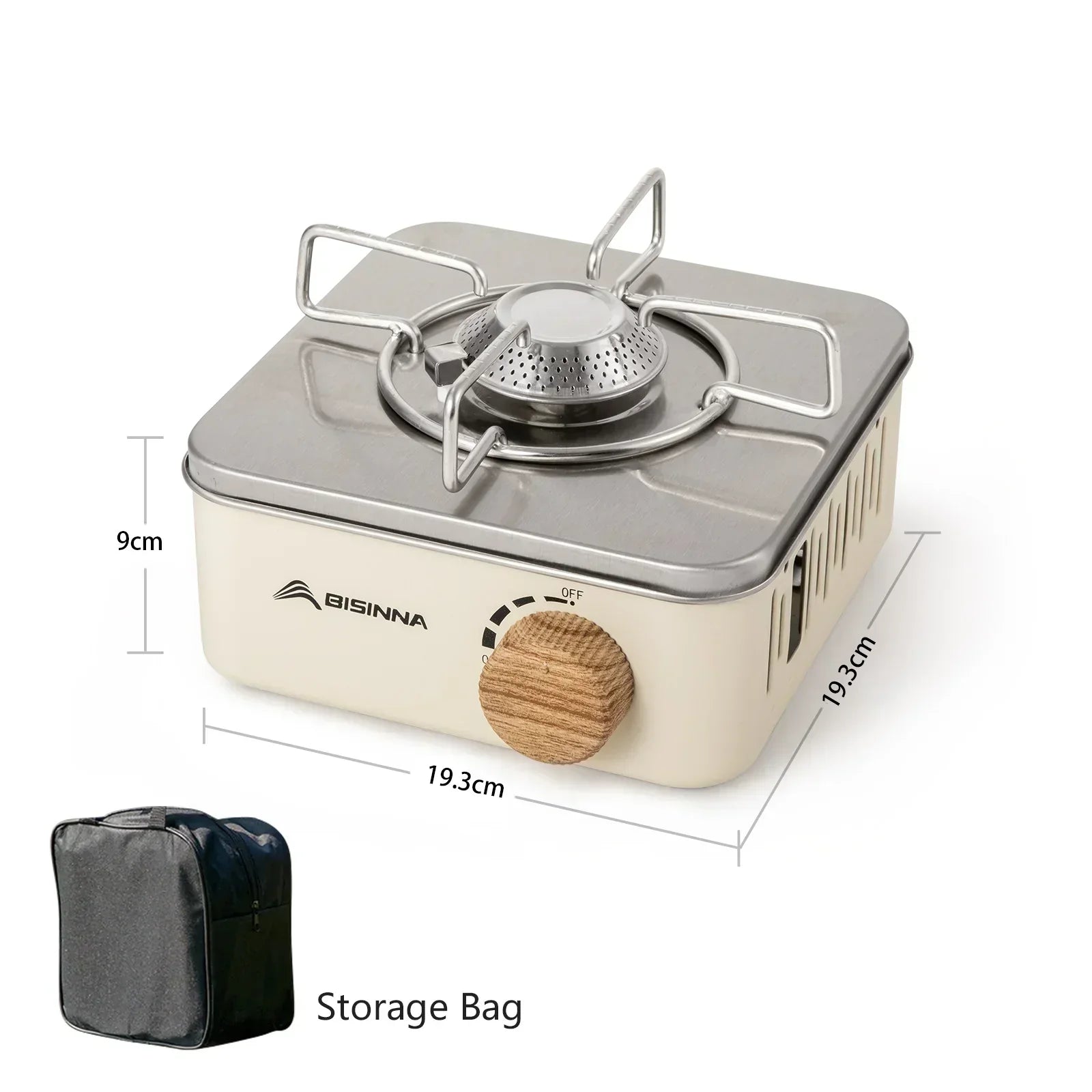 Tragbarer 2800W Gaskocher für Camper und Outdoor-Kochen