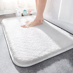 SoftStep Luxury Bath Mat – Extra Thick Microfiber Mat with Non-Slip and High Absorption