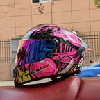 Kask zimowy LVS-701 z pełną osłoną twarzy i podwójnym systemem wizjera