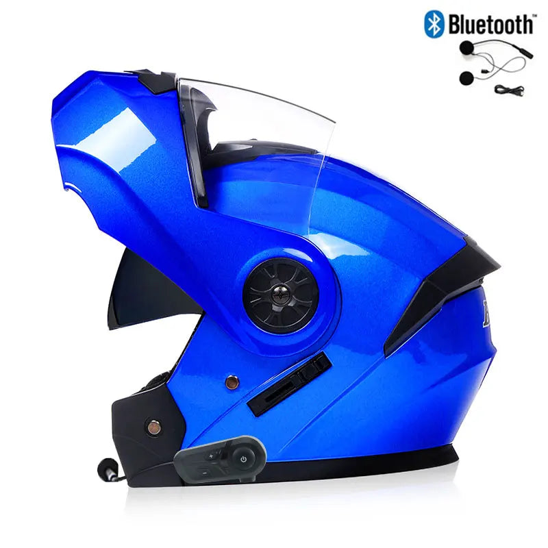 Modulární motocyklová přilba s Bluetooth integrací