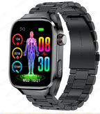 AeroPulse Health Watch Bluetooth For Blood Sugar Uric Acid ECG PPG