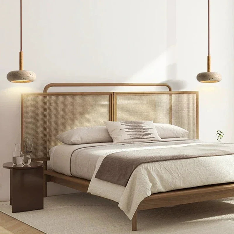 Travertin kő LED függeszték modern nappalikba