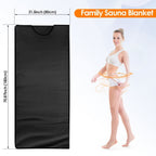 AureaHeat Infrarød Sauna Tæppe Bærbar Detox og Afslapning