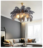 AstraFeather Pendant Chandelier Handcrafted Modern Light
