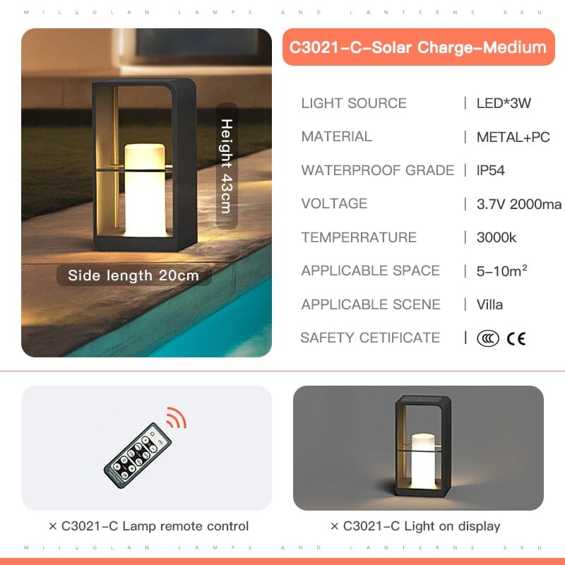 Amara Garden Lamp