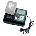 מטען סוללות ליתיום-יון Makita 14.4V ו-18V עם תצוגת LED, פלט 3A