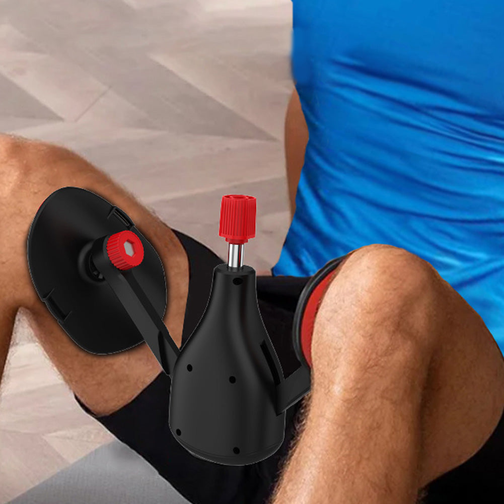 Treinador de Core Ajustável Feminino com Contador e Resistência