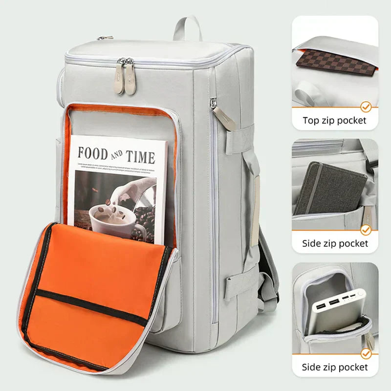 Zaino Sportivo per Stile di Vita Attivo con Scomparto Bagnato e Asciutto