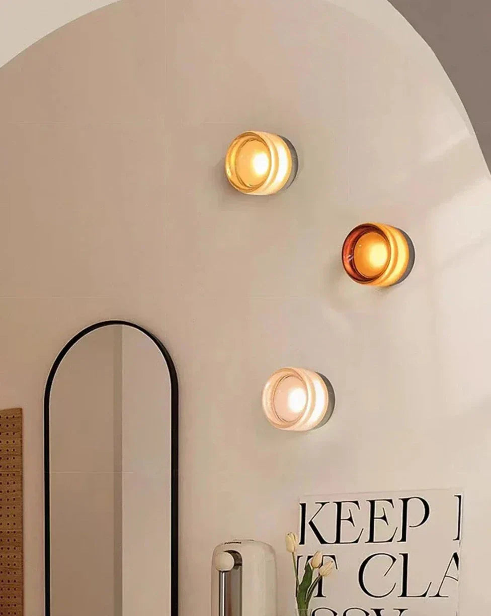 NovaLume | Aplique de Parede em Vidro por Lumenari Studio