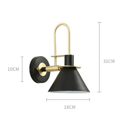 Loft-Stil Eisen Wandlampen