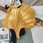 Cool Breathable Dog Mat Leaf Shaped Washable For Pets