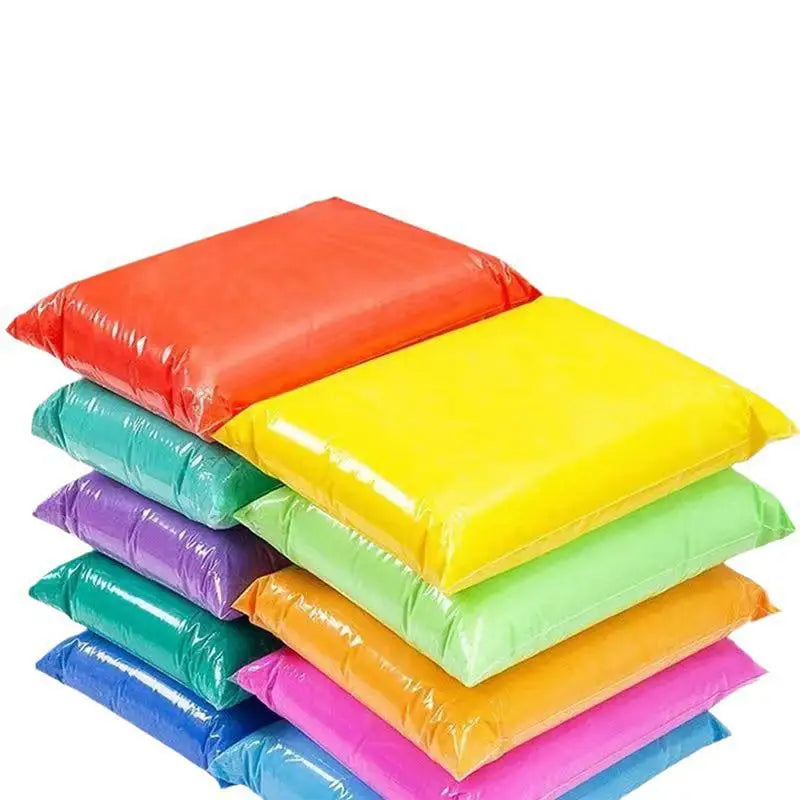 Kids Air Dry Clay Kit With Tools 12, 24, 36 Colors For Creative Play