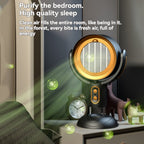 Powerful Portable Smoke Purifier Fan, Rechargeable For Home Use