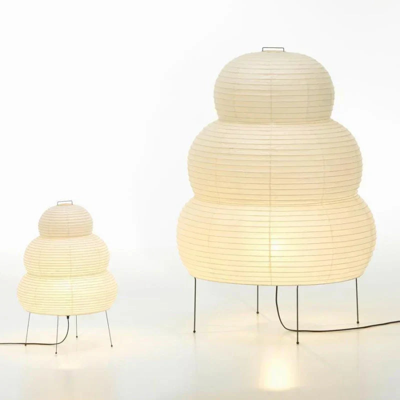 Hinori | Lampada da terra a treppiede Wabi-Sabi