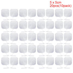 Pastilhas de Gel com Plugue de 2,0 mm para Dispositivos de Terapia TENS e EMS