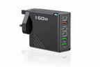160W USB-C Mehrfachanschluss-Wandladegerät und Powerstation