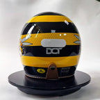 Retro Bee Open-Face Motorcycle Helmet with Built-In Visor