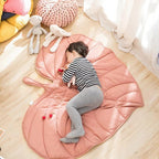 Cool Breathable Dog Mat Leaf Shaped Washable For Pets