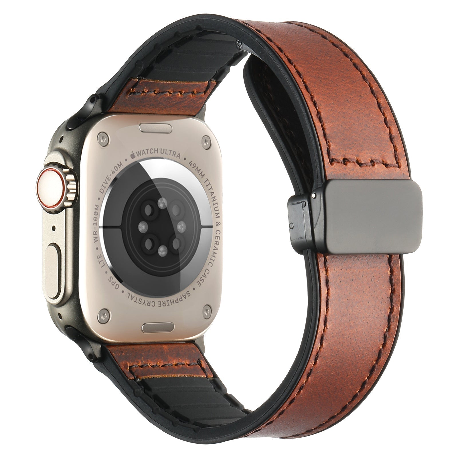 Averly Leather-Silicone Band for Apple Watch | Petprovac