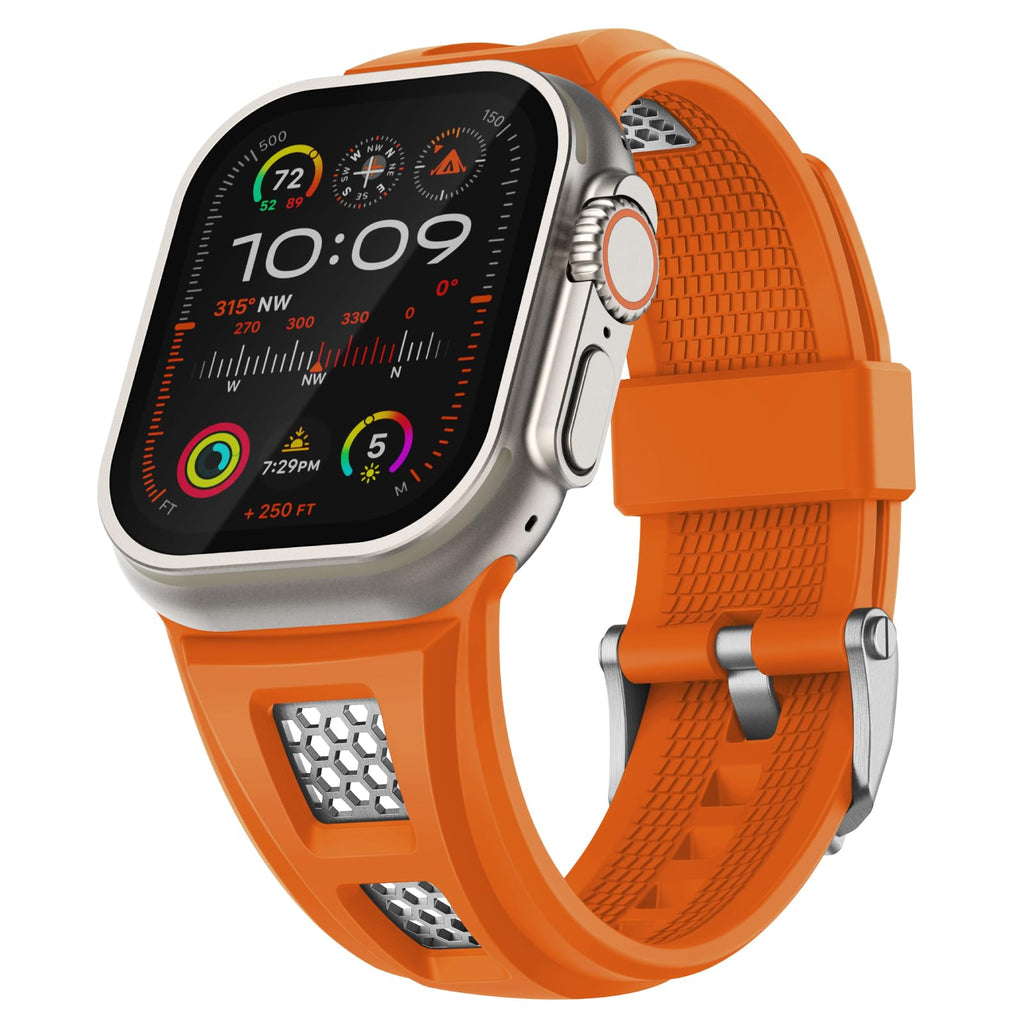 Gridline | Rugged Silicone Sport Band for Smartwatches | Petprovac