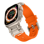 Trailborn | Fascia tattica in gomma fluorescente per Apple Watch