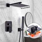 Modern fekete 3 részes fürdő- és zuhanykészlet | Petprovac