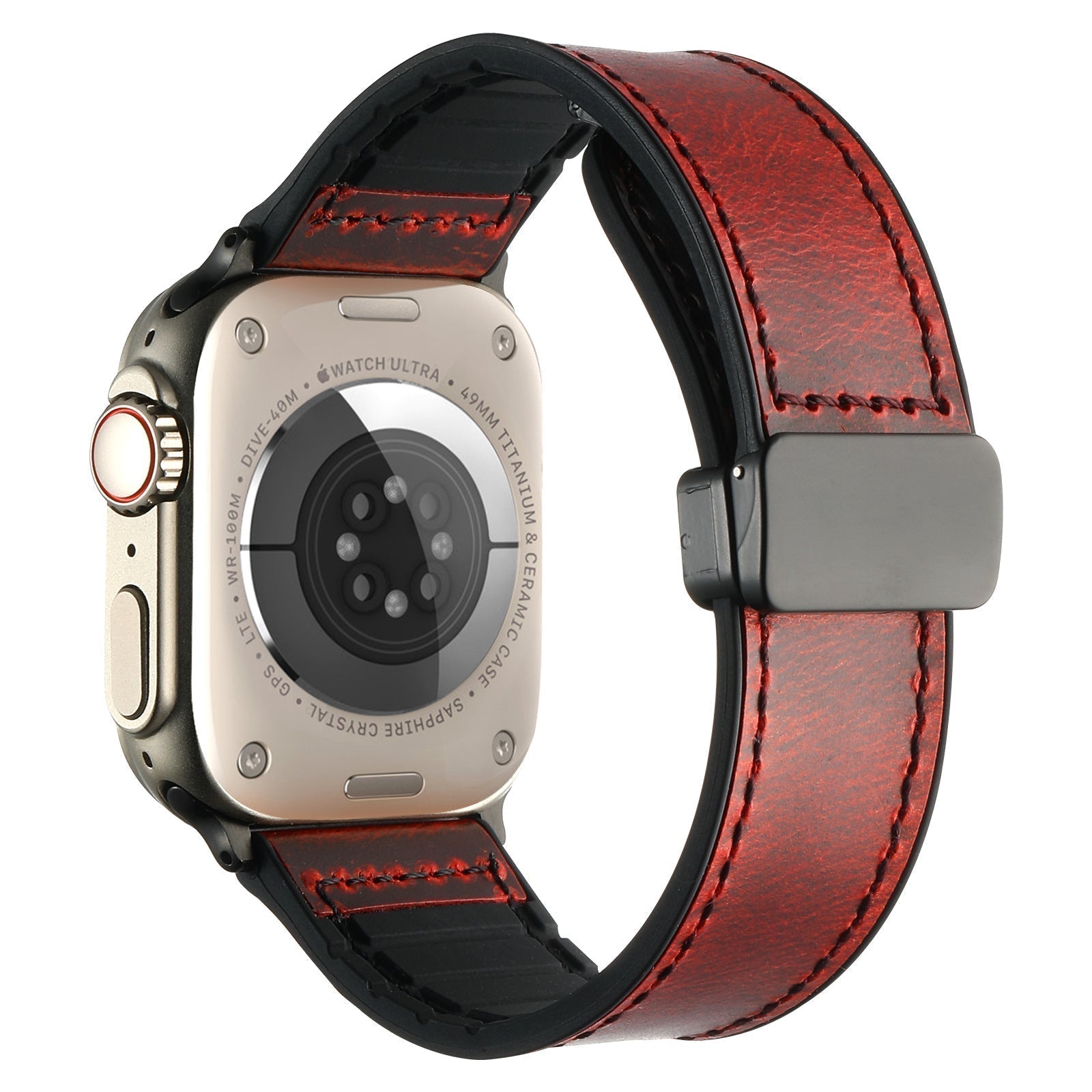 Averly Leather-Silicone Band for Apple Watch | Petprovac