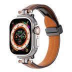 Cinturino in pelle magnetico Rivelle per Apple Watch | Petprovac