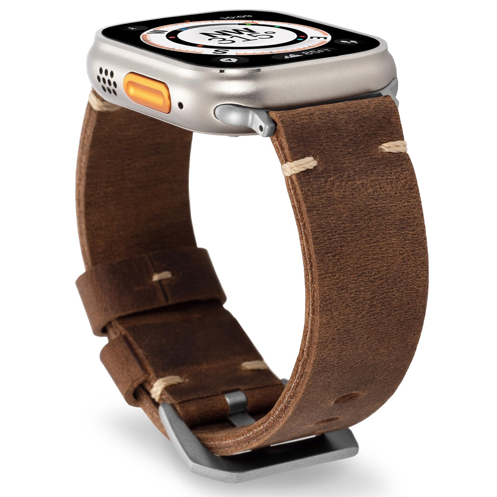 Curea din piele vintage Marlowe pentru Apple Watch | Petprovac