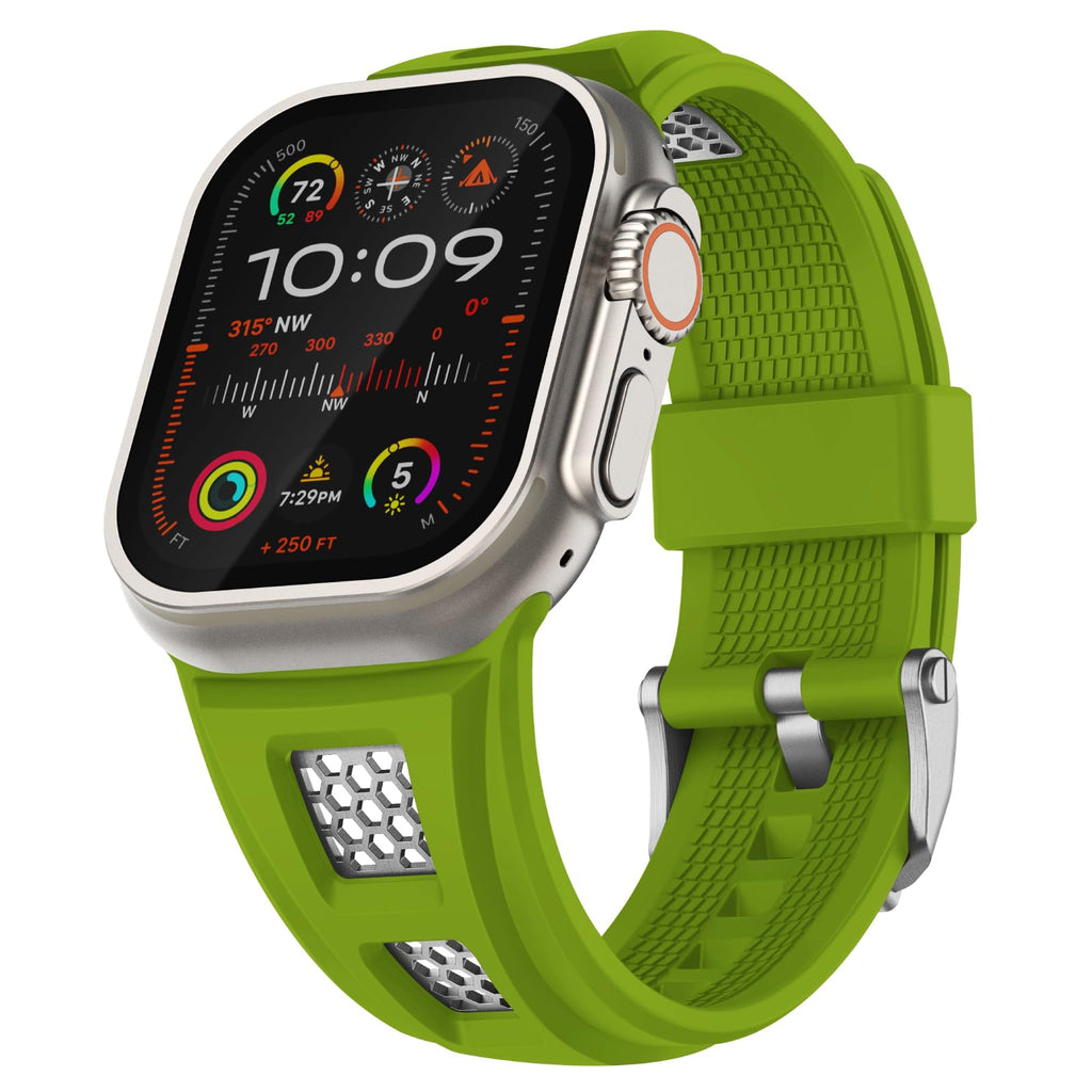 Gridline | Rugged Silicone Sport Band for Smartwatches | Petprovac