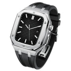 AP9009 Apple Watch Retrofit Kit With Silicone Band And 316L Stainless Steel Case