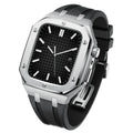 AP9009 Apple Watch Retrofit Kit With Silicone Band And 316L Stainless Steel Case